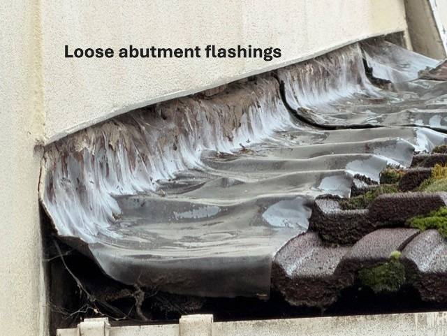 Poor flashings