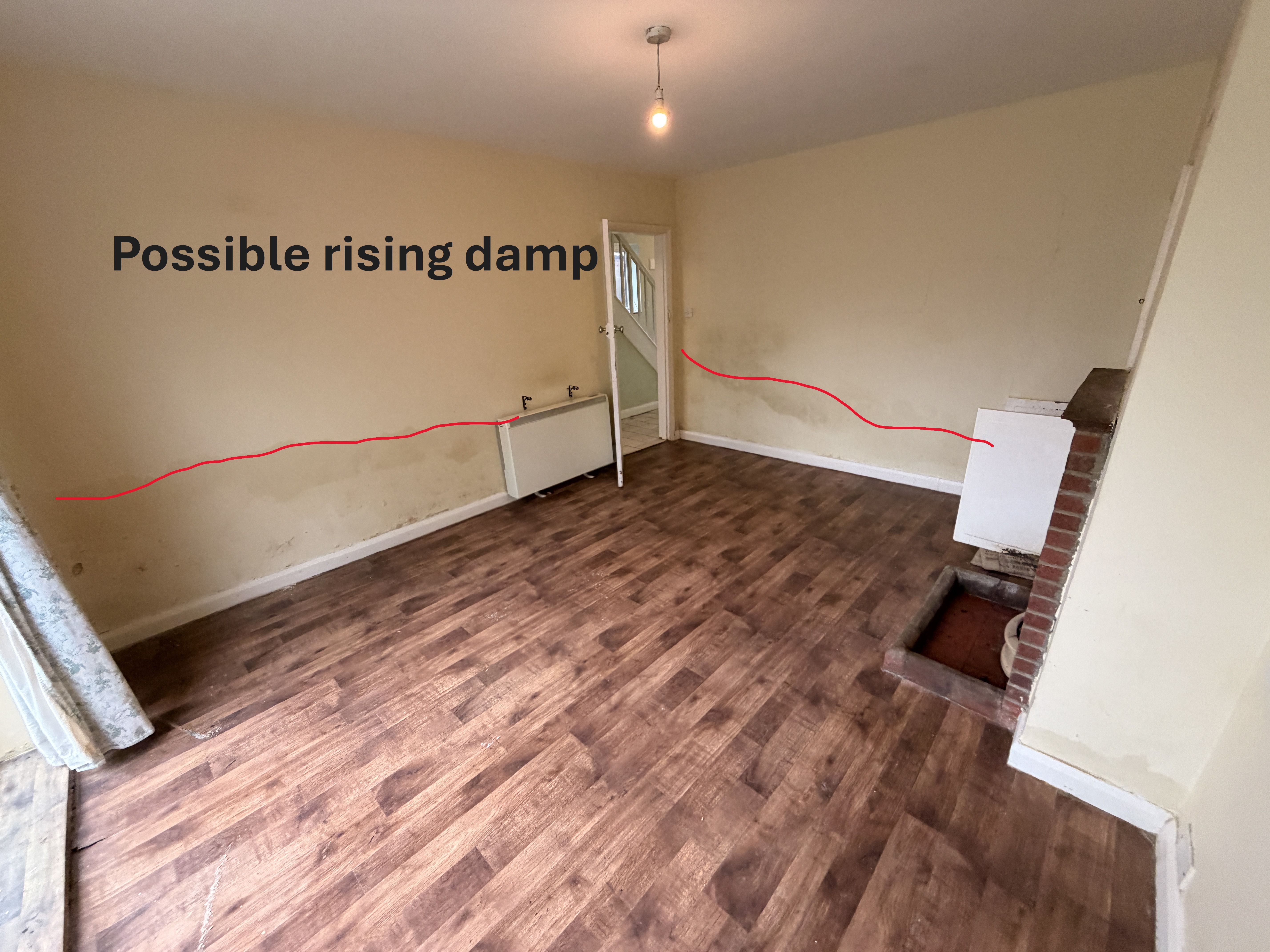 Dampness and moisture survey issue